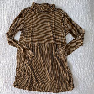 ROOLEE DROPPED WAIST TURTLENECK TEE